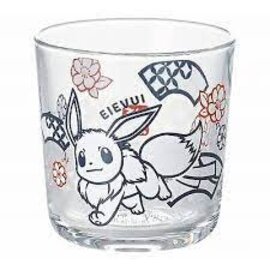 ShoPro Glass - Pokémon Pocket Monsters - Eevee/Eievui Frolic with Flowers Tumbler Glass