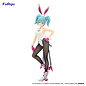 Furyu Figurine - Hatsune Miku 初音ミク- BiCute Bunnies Figure Street Pink Another Version 11"