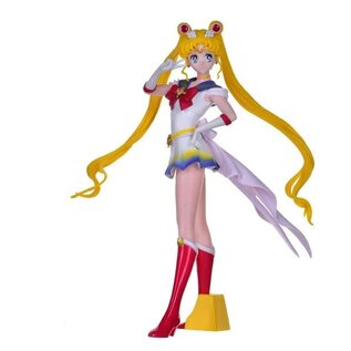 Bandai Figurine - Pretty Guardian Sailor Moon Eternal The Movie - Glitter & Glamours Super Sailor Moon 2 Version B 8"