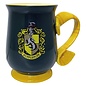 Wizarding World Mug - Harry Potter - Scarf Handle of Hufflepuff House and House Logo 15oz