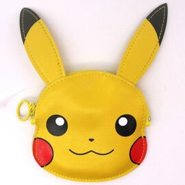 ShoPro Wallet - Pokémon Pocket Monsters - Pikachu Faux Leather with Zipper
