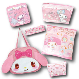 Sanrio Tote Bag - Sanrio My Melody - My Melody Face and Assorted Items
