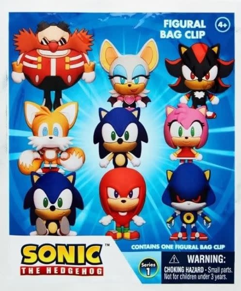 Blind Box Sonic the Hedgehog Keychain Figurine Clip for Backpack S Chez Rhox Geek Stop