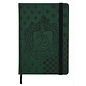 Monogram Notebook - Harry Potter - Slytherin Crest Yellow Faux Leather