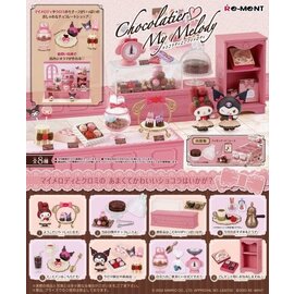 Re-Ment Boîte Mystère - Sanrio My Melody - Chocolatier My Melody Collection