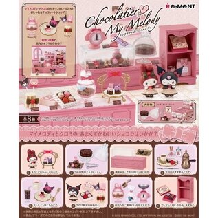 Re-Ment Boîte Mystère - Sanrio My Melody - Chocolatier My Melody Collection