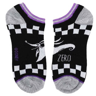 Bioworld Chaussettes - Disney The Nightmare Before Christmas - Jack, Sally et Zero 5 Paires Courtes Chevilles