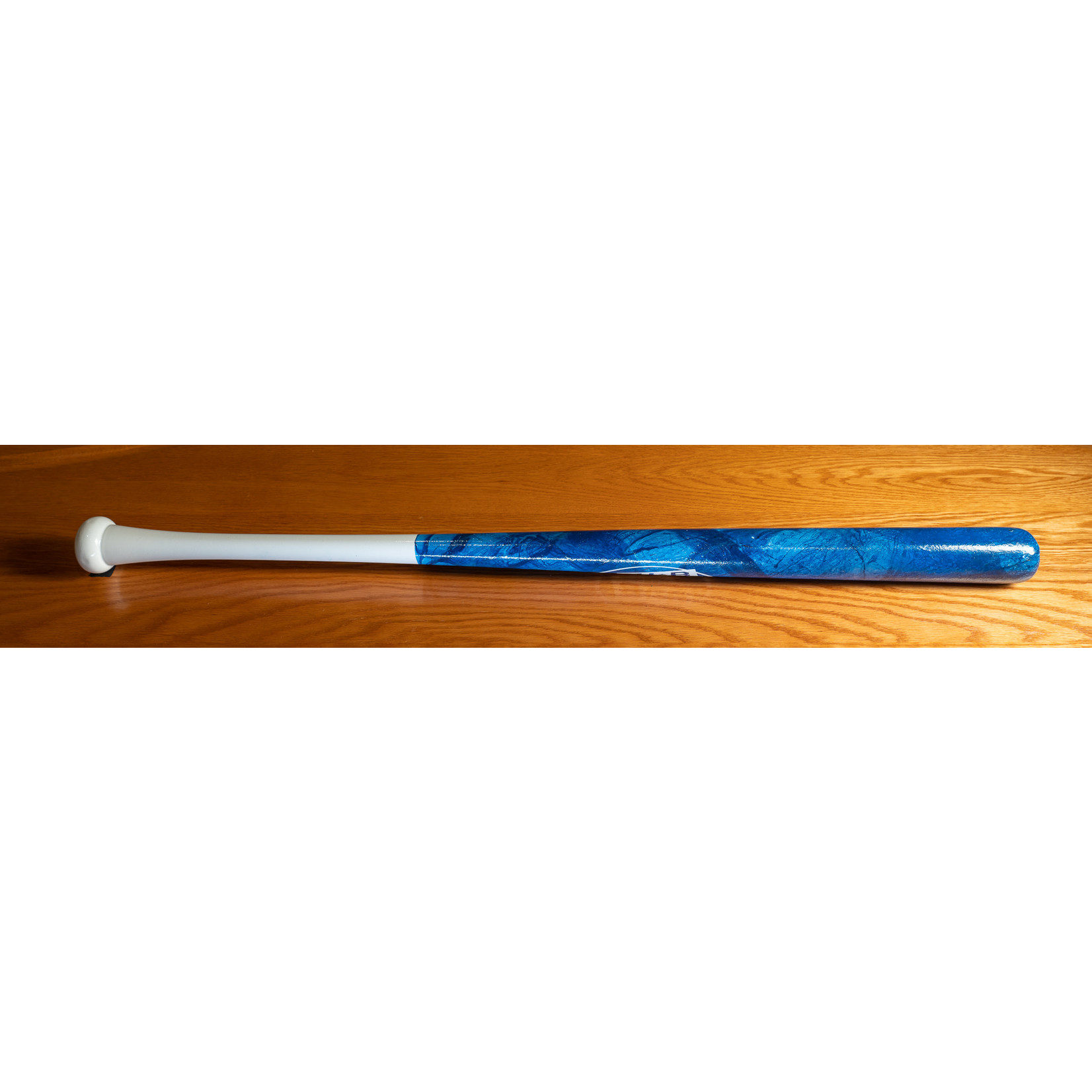 Bush League Bats Wood WiffleBall Bat - Medium Blue