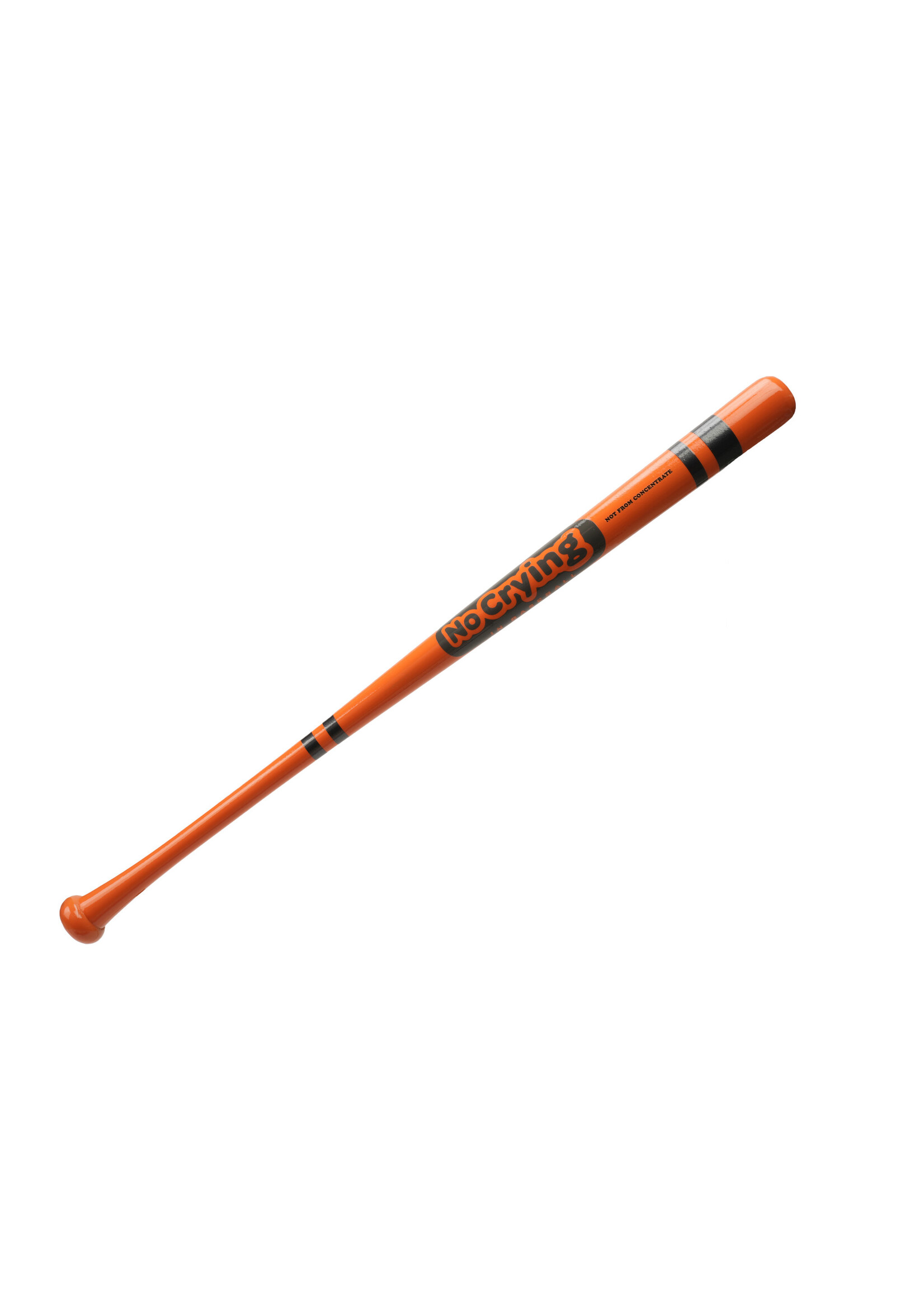 Bush League Bats Elite Series Wood Wiffleball Bat - Crayon: Orange