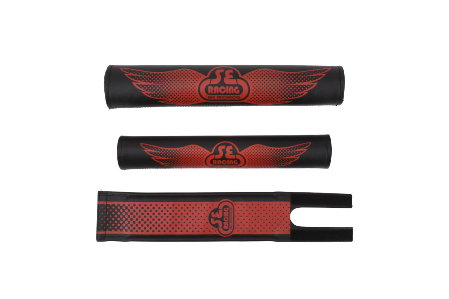 SET OF 2 NEW BMX GRIPS SE BIKES RED BIKE GRIPS WING BICYCLE GRIPS