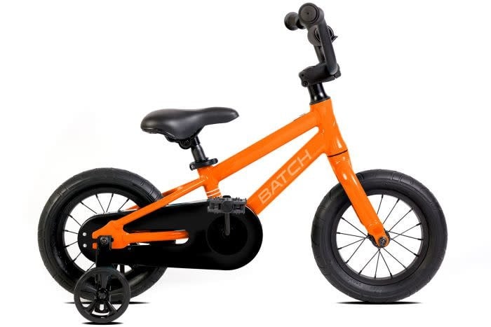 kids orange bike