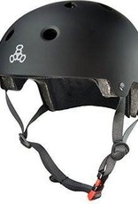 Triple 8 Helmet Brainsaver Black Rubber S/M