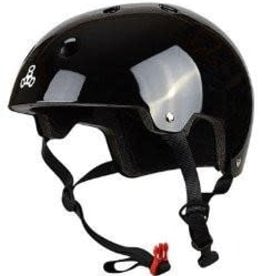 Triple 8 Helmet Brainsaver Gloss Black L/XL