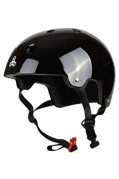 Triple 8 Helmet Brainsaver Gloss Black S/M