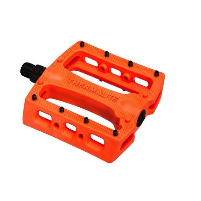 orange bike pedals