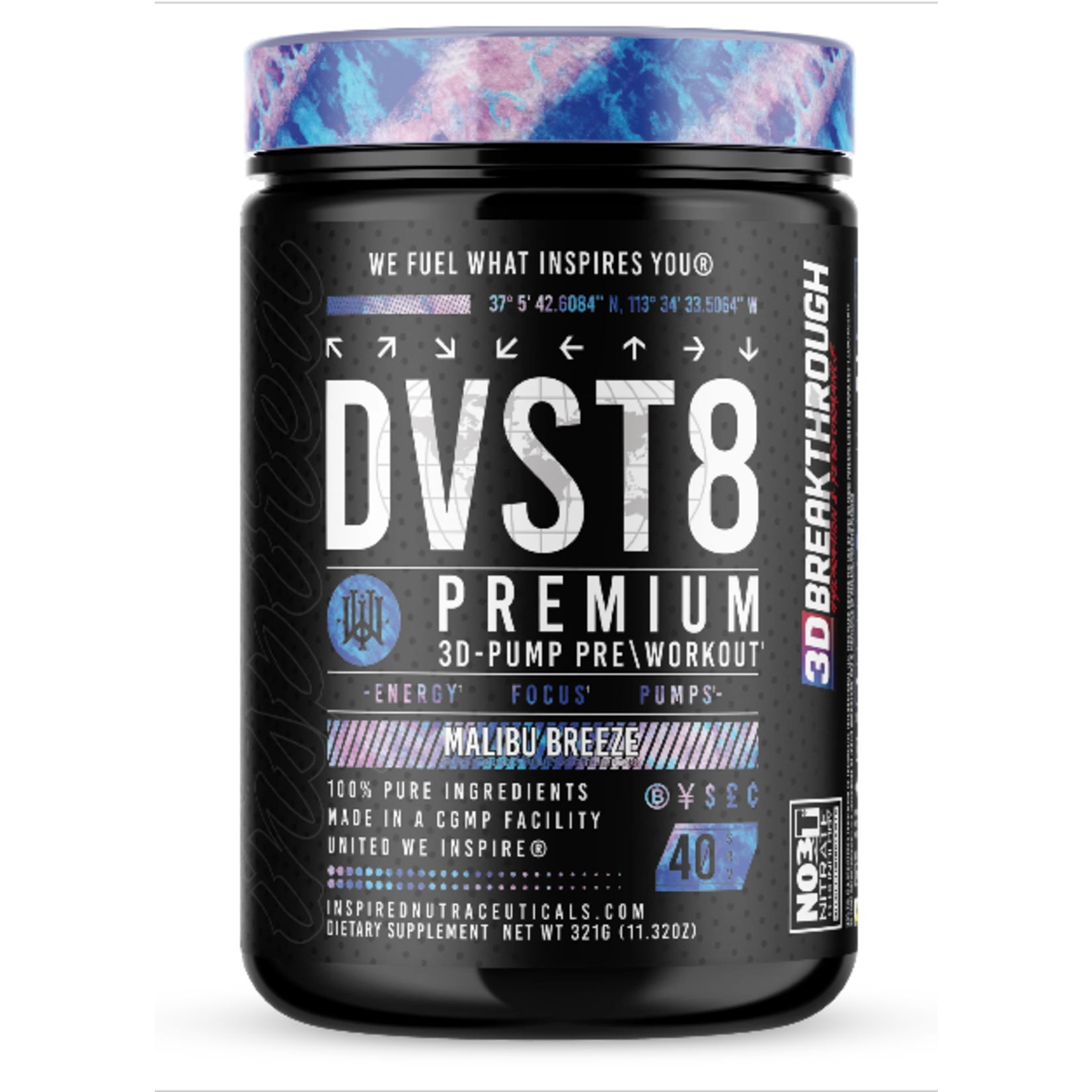 Inspired Nutraceuticals DVST8 Global