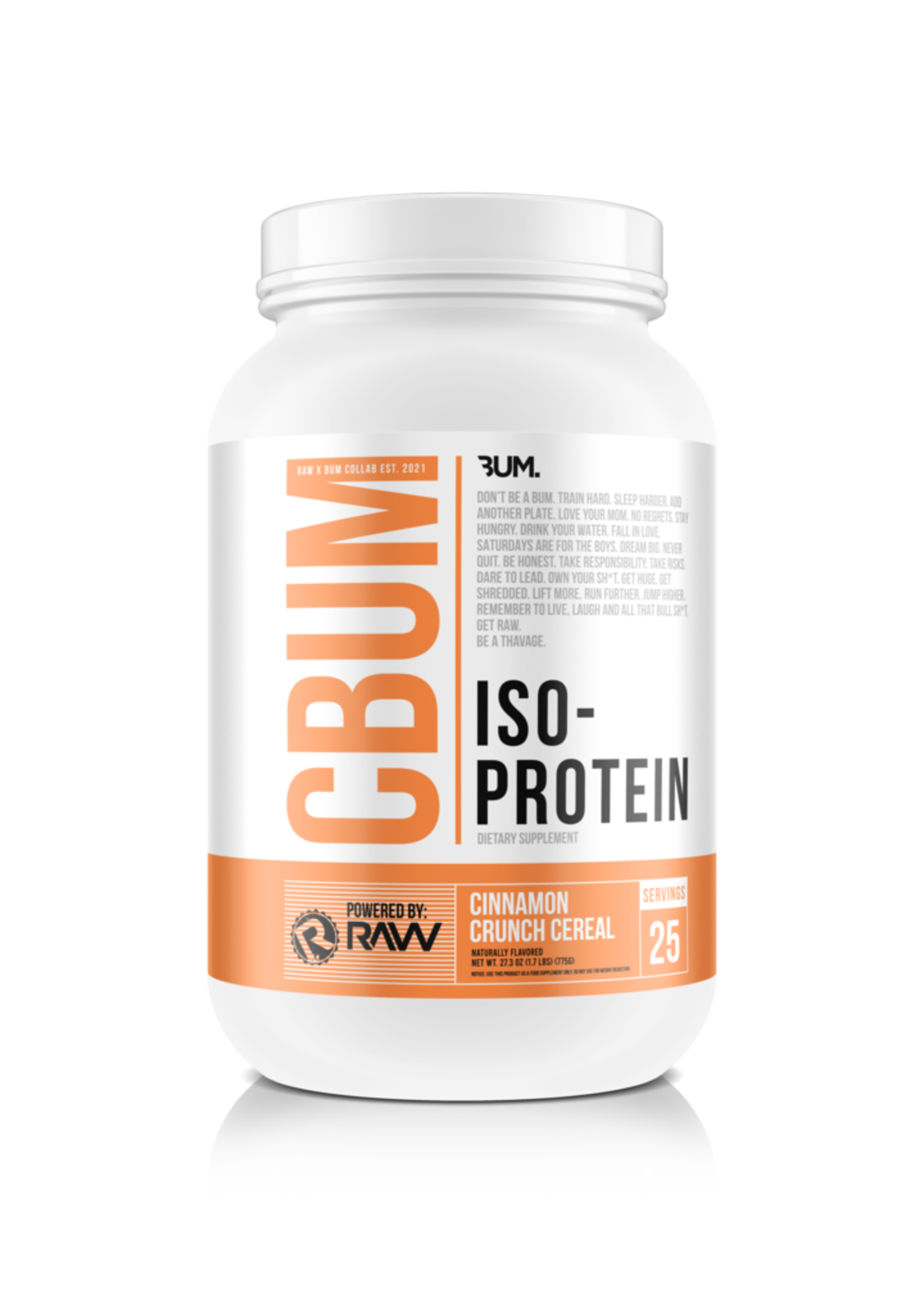 RAW Nutrition Cbum Series Iso Protein