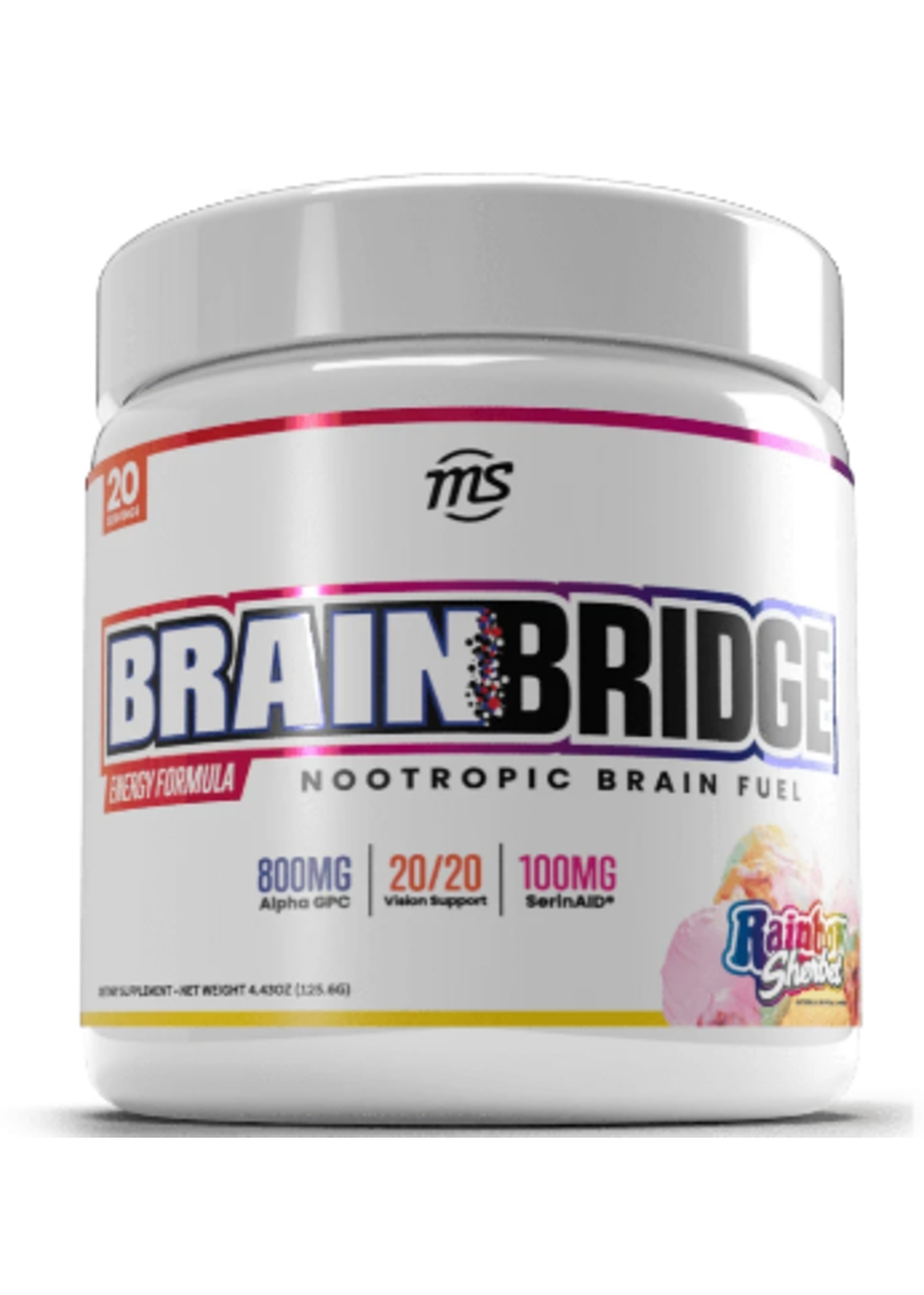 Man Sports Brain Bridge Rainbow Sherbert