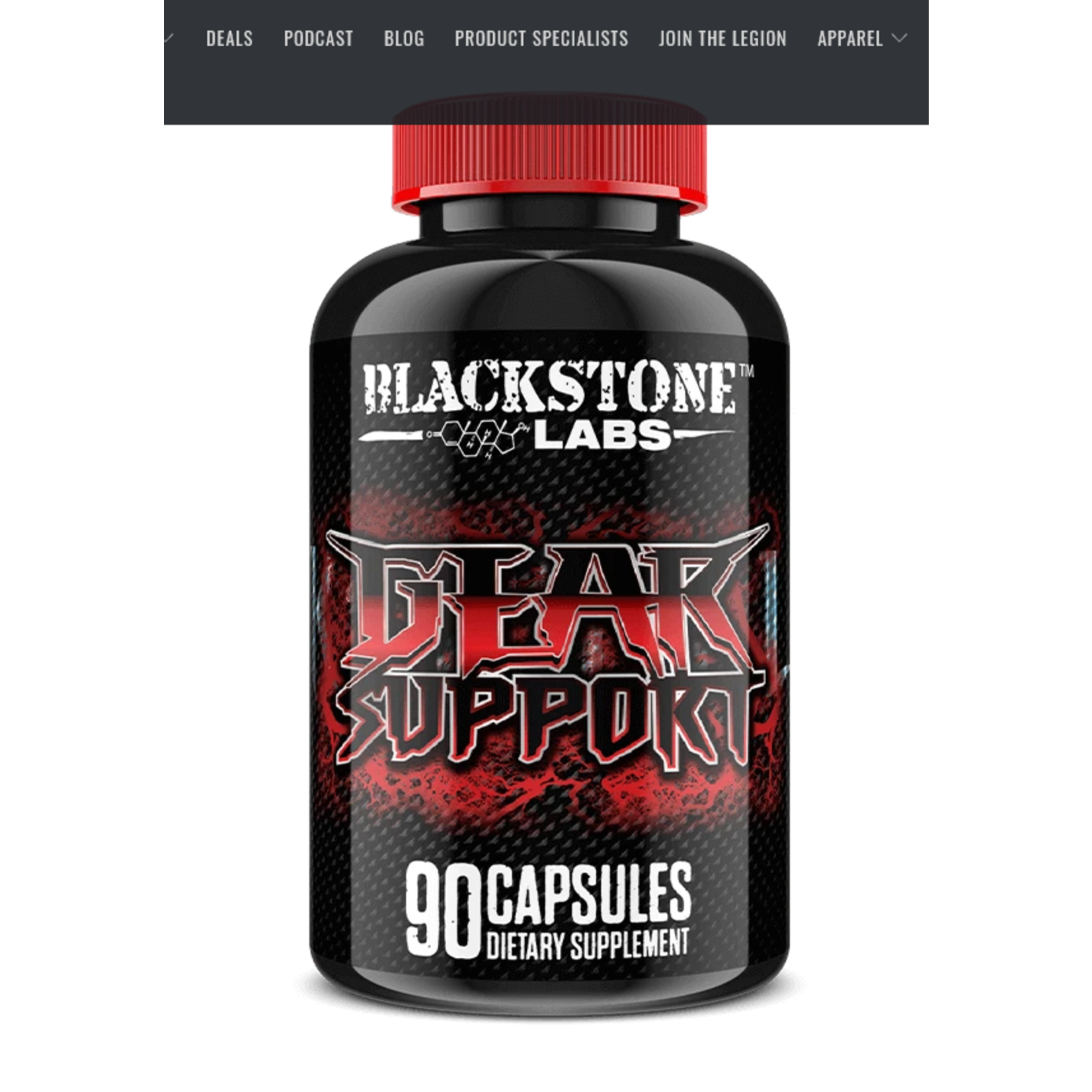 Blackstone Labs Gear Support