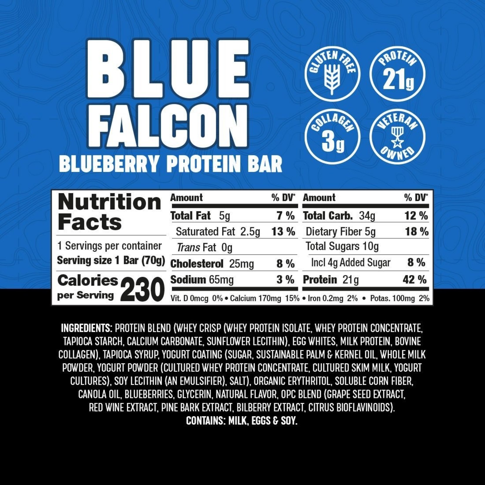 Battle Bar Battle  Blue Falcon Box