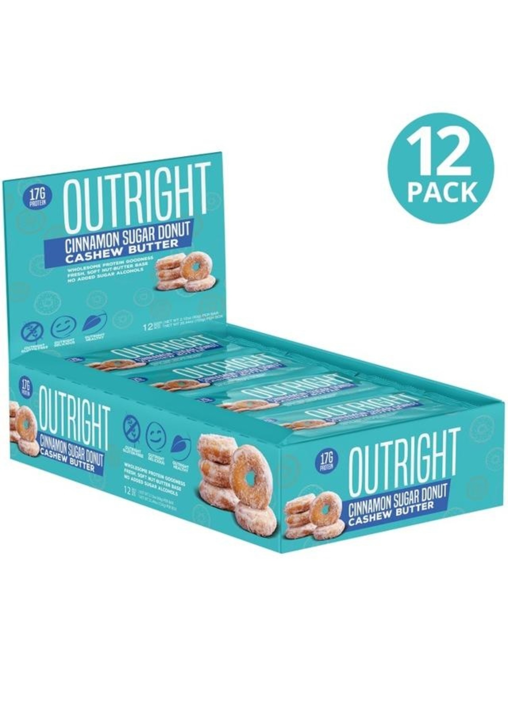 MTS Nutrition Outright  Cinnamon Sugar Donut Cashew Butter