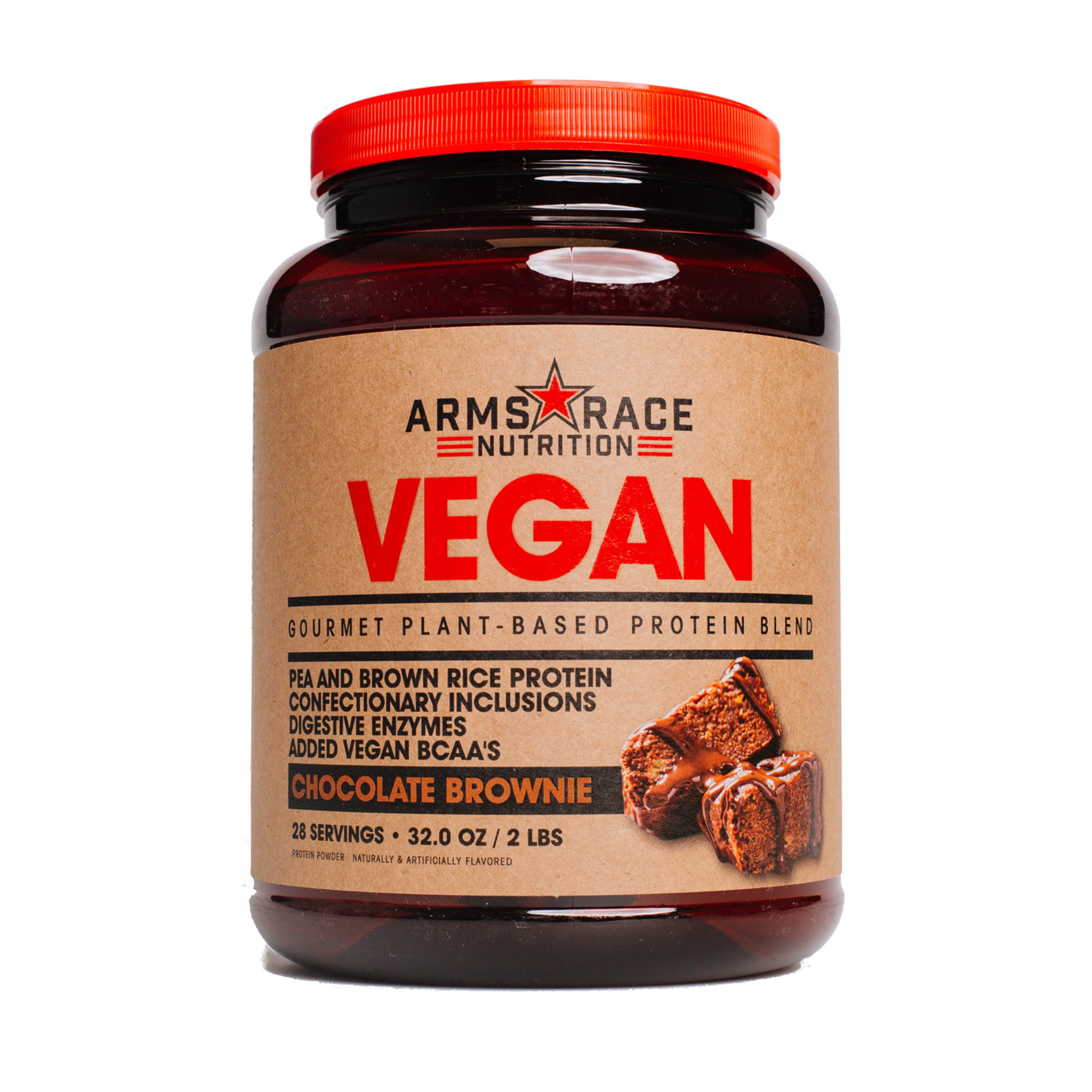 Arms Race Nutrition ARN Vegan Chocolate Brownie