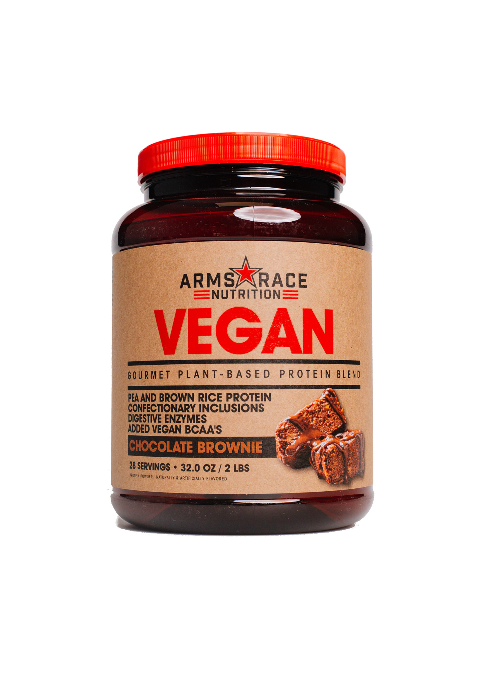 Arms Race Nutrition ARN Vegan Chocolate Brownie