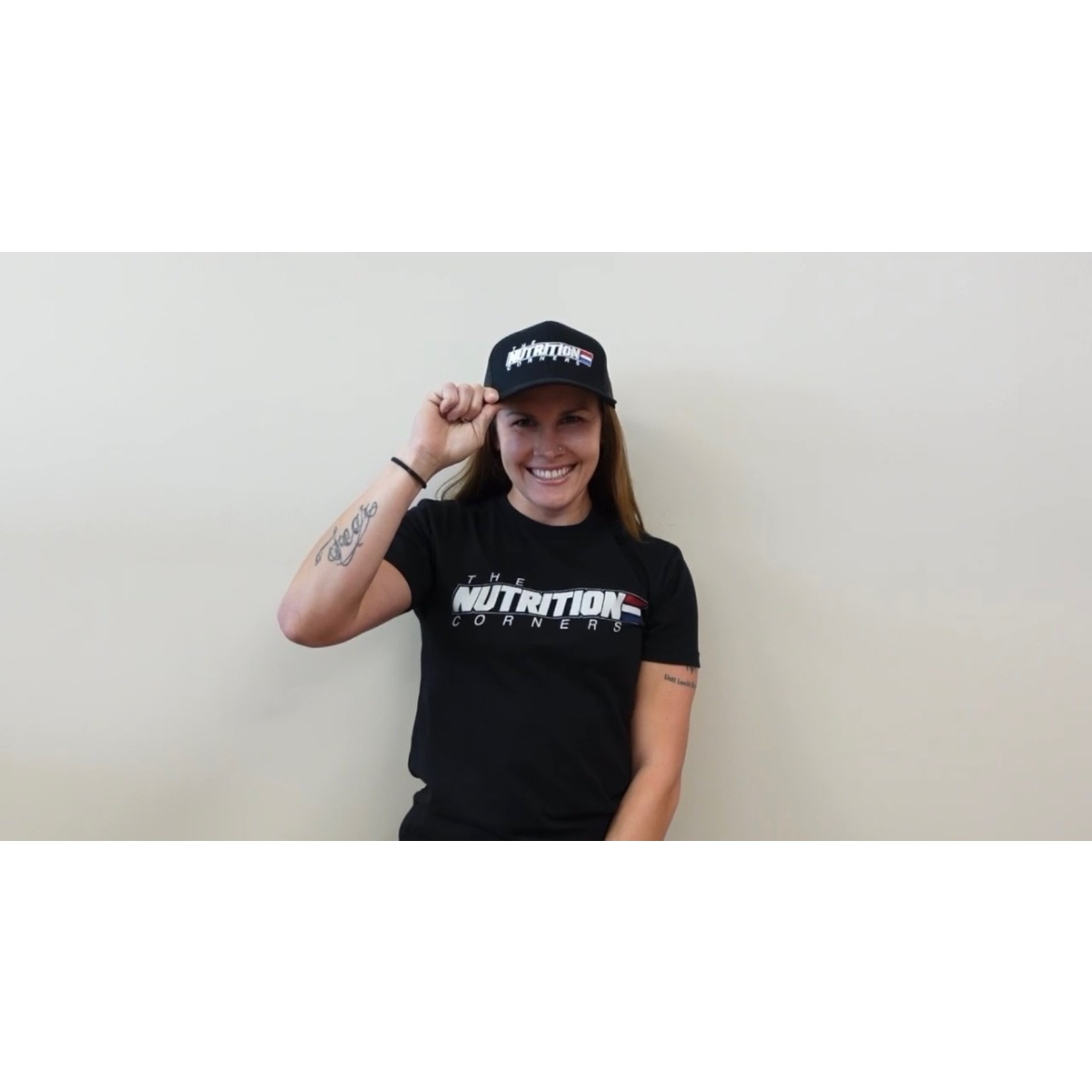 Nutrition Corner's Clothing NC Trucker Hat Black