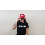 Nutrition Corners NC Fitted Hat Red  L/XL