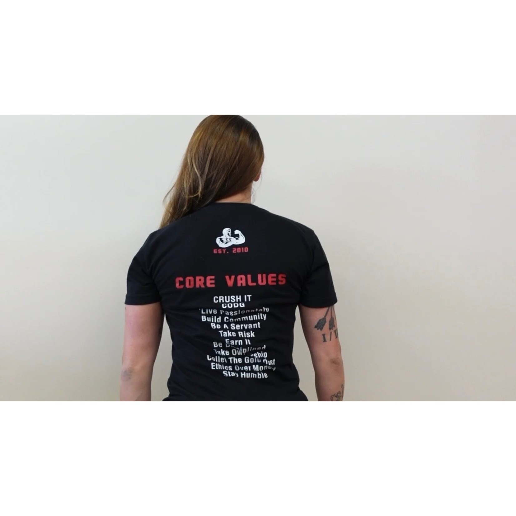 Nutrition Corner's Clothing NC Core Values Shirt 3X-Large