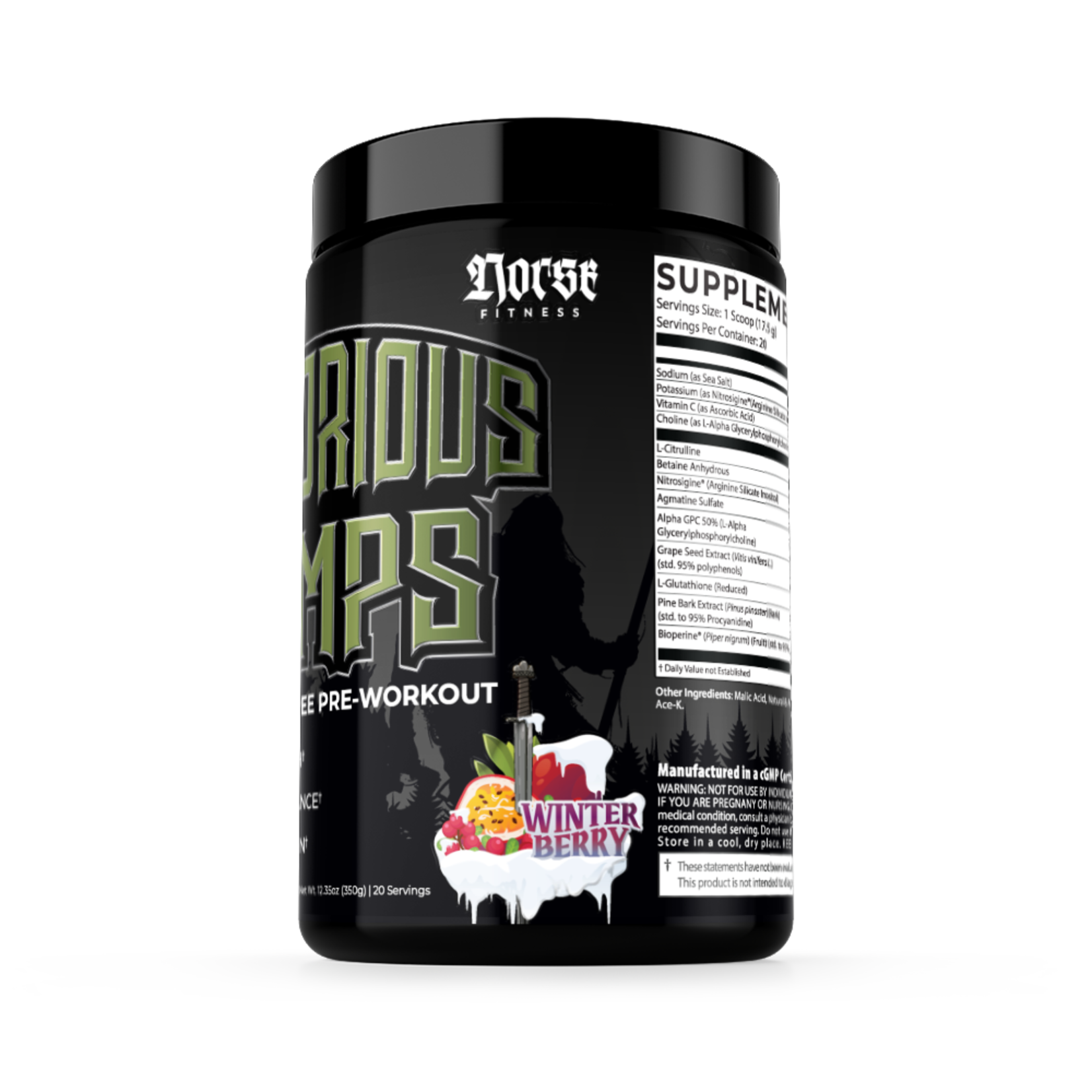 Norse Fitness Victorious Pumps Winter Berry