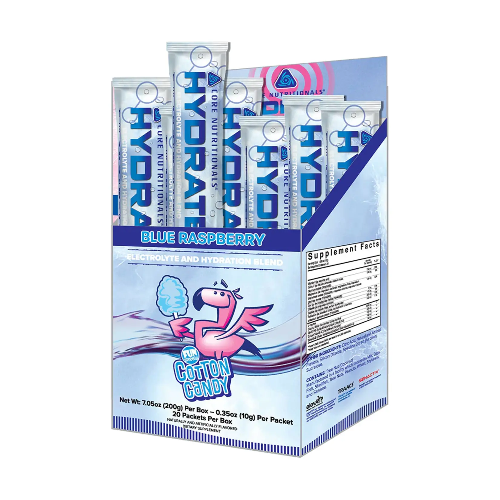 Core Nutritionals Core Hydrate Fun Sweets Blue Raspberry Box