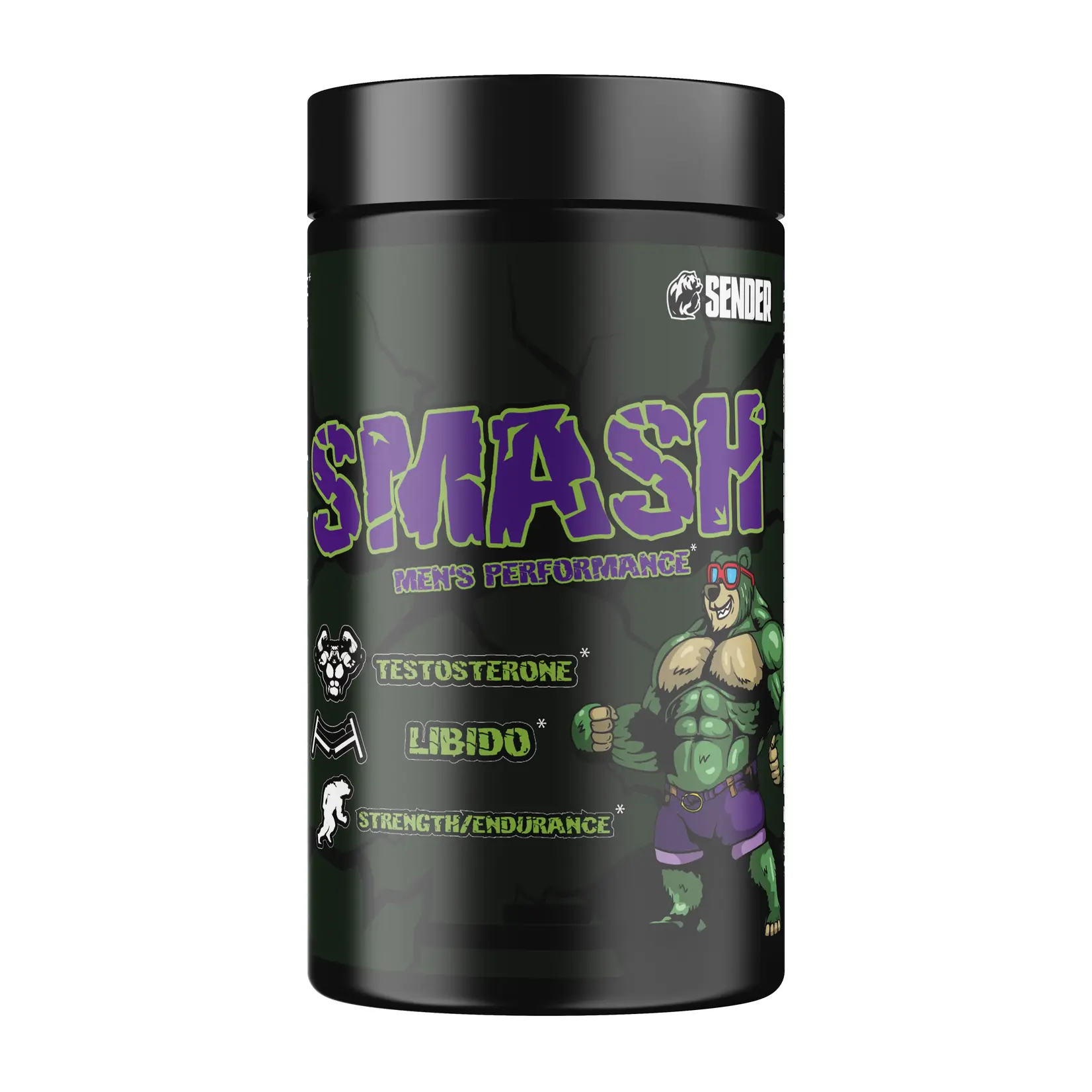 Sender Brand Smash Testosterone Support