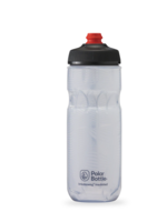Polar Bottles Polar Bottles Breakaway Insulated Jersey Knit Water Bottle - White 24oz