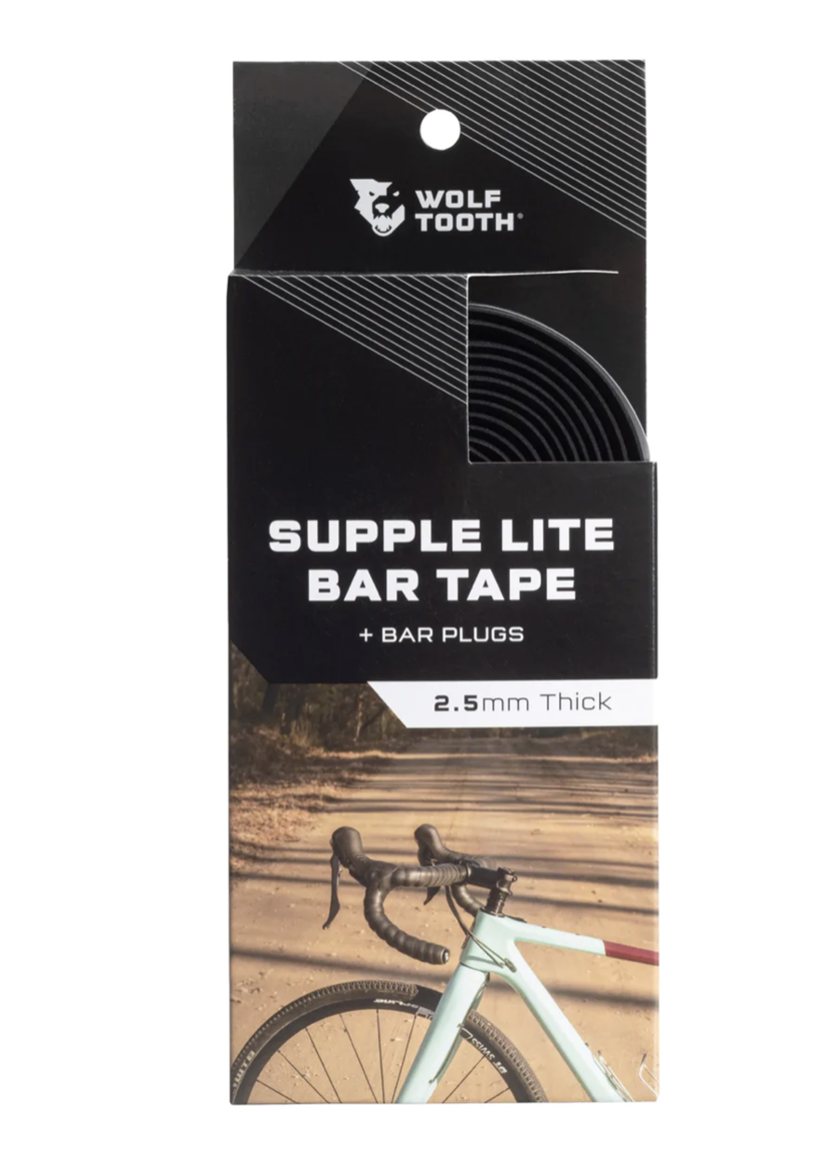 Wolf Tooth Wolf Tooth Supple Lite Bar Tape - Black