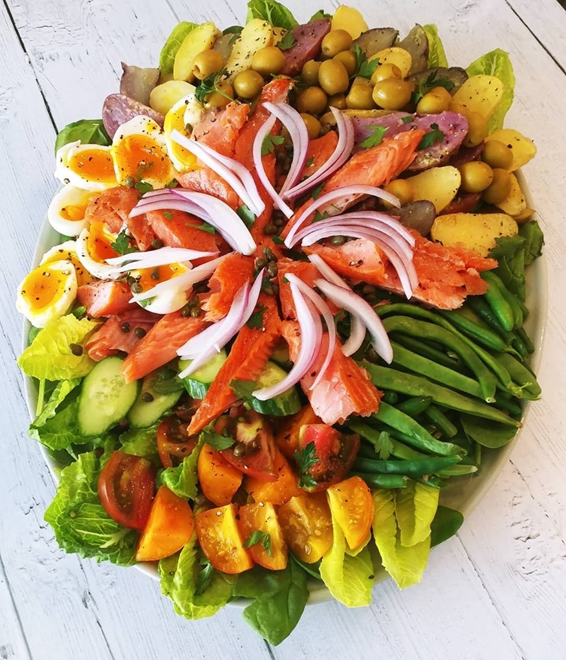 Rachel’s Smoked Salmon Niçoise Salad