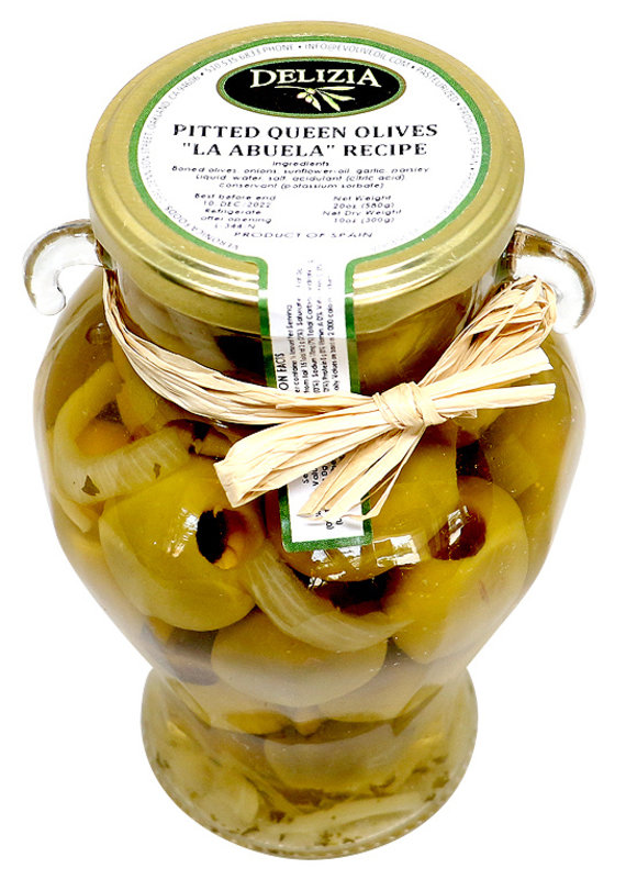 Olives Pitted Queen Olives, Gordal "La Abuela"(with onion)