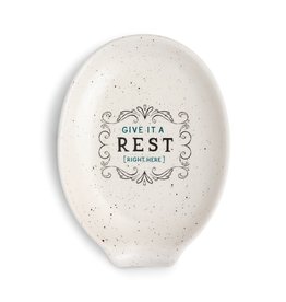 Give it a Rest Oval Spoon Rest