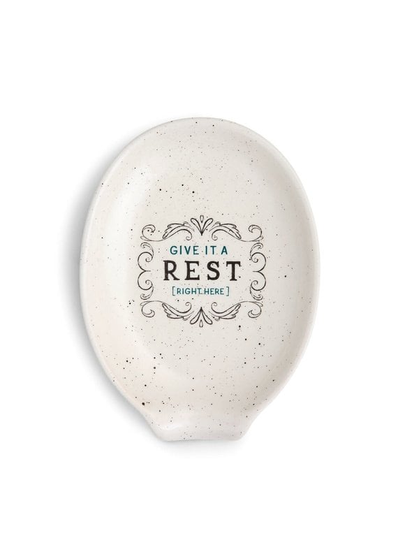 Give it a Rest Oval Spoon Rest