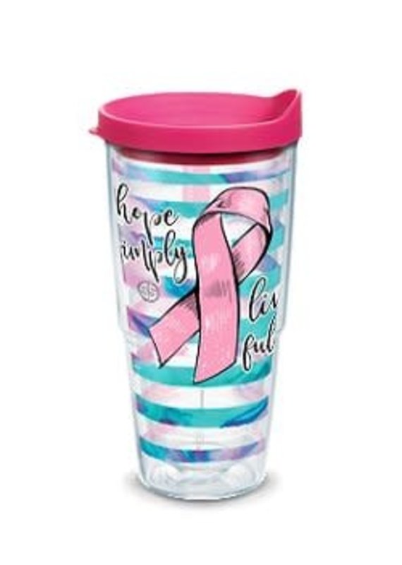 Tervis Tervis 24 oz Wrap Cup w/Lid SS- Hope Simply Live Fully
