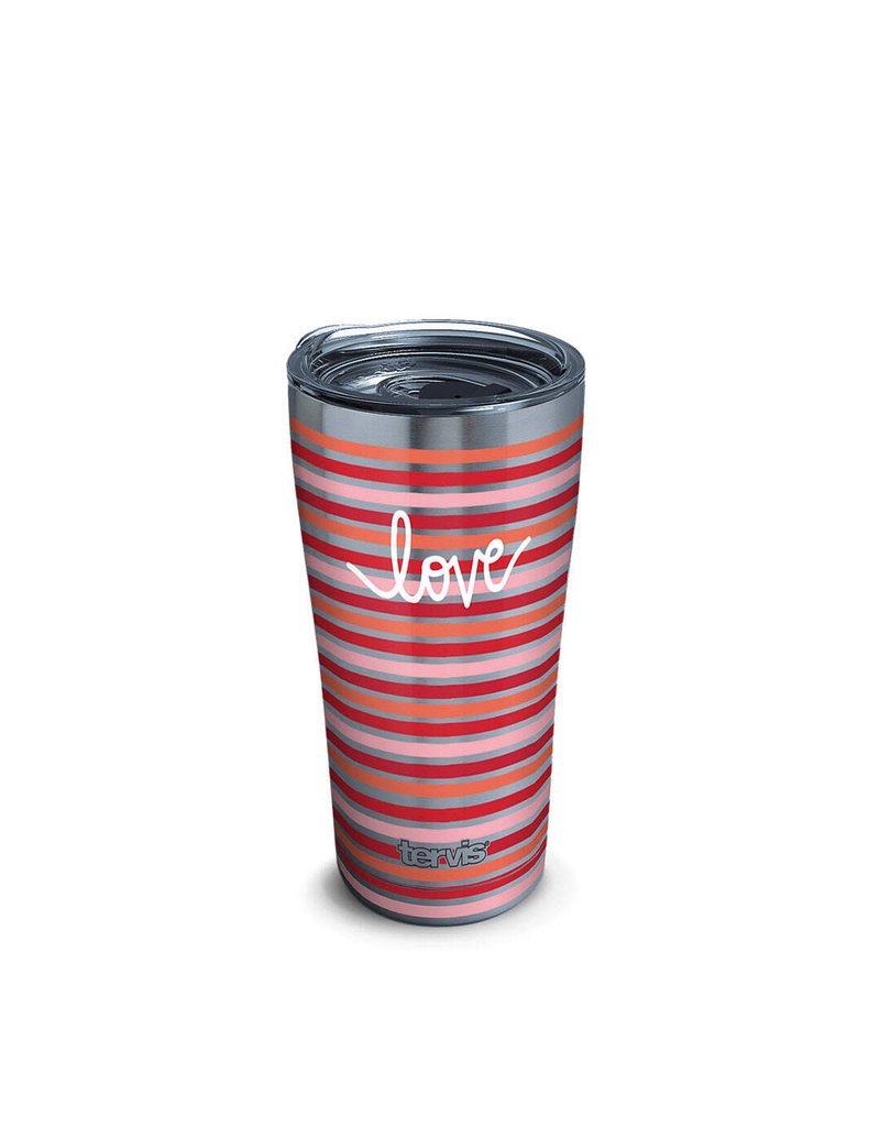 Tervis Tervis 20oz Stainless Steel w/ Hammer Lid Coton Colors™ - Love Stripes