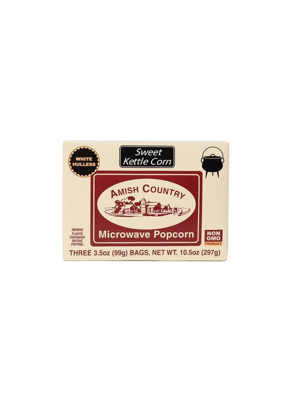 Amish Country Microwave Kettle Popcorn 3pk