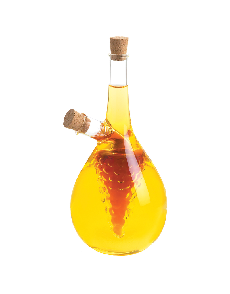 Cruets Cluster Glass Oil & Vinegar