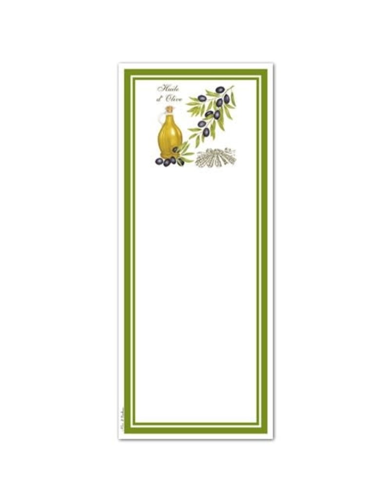 Alice Cottage Note Pad Olive Oil