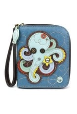 Chala Zip-Around Wallet Octopus