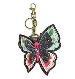 Chala Coin Purse/ Key Fob- New Butterfly