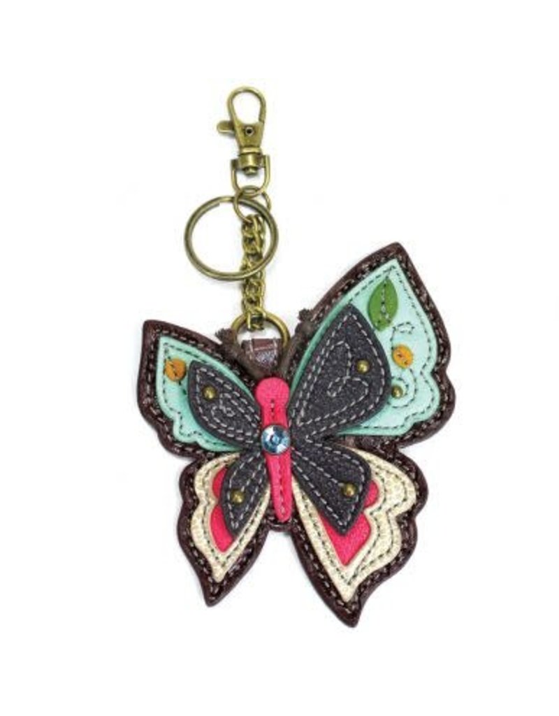 Chala Coin Purse/ Key Fob- New Butterfly