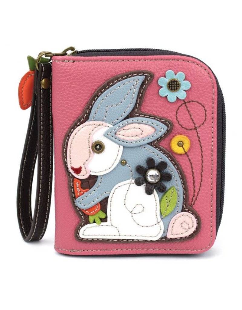 Chala Zip-Around Wallet Rabbit