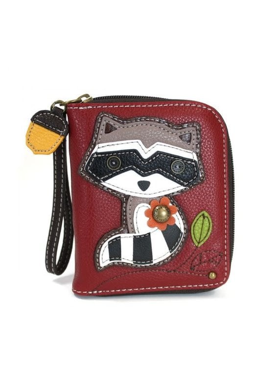 Chala Zip-Around Wallet Raccoon