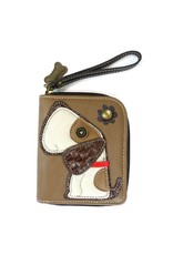 Chala Zip-Around Wallet Dog Toffy